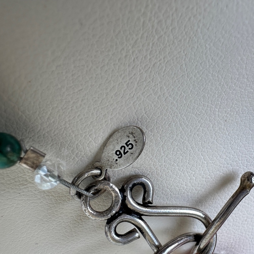 Tibetan Silver Handcrafted Statement Necklace - image 6